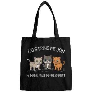 Discover Cat Owner Cat Whisperer Kitten Paw Love Pet Cat Bags