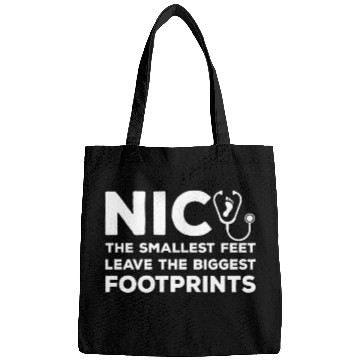 Discover Cute NICU Nurse Saying Bags