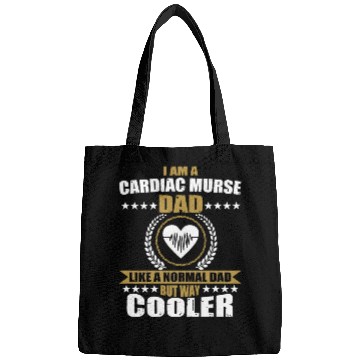 Discover Funny Cardiac Murse Dad Bags