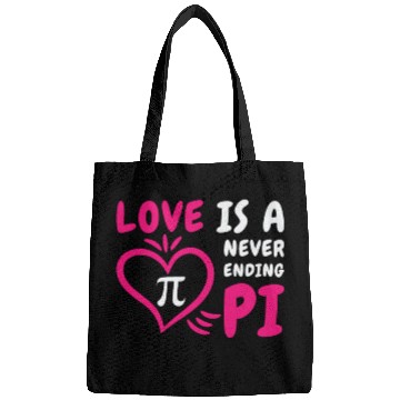 Discover Pi Day Love Pi Symbol Mathematics Number Bags