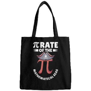 Discover Pi Day Pirate Mathematician Pi Symbol Number Math Bags