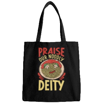 Discover Atheist Atheism Flying Spaghetti Pastafarianism Bags