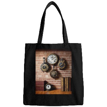 Discover Ai art steampumk clocks Bags