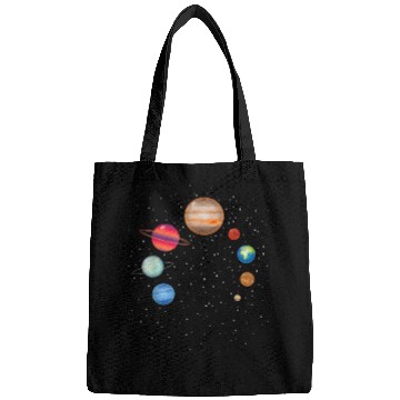 Discover Earth Lover Celestial Body Fan Funny Galaxy Explo Bags