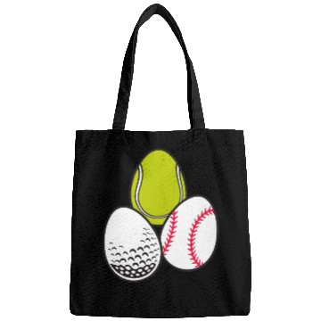 Discover Sports Easter Egg Tennis Athletic Baseball Game Bags