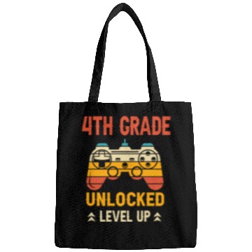 Discover 4th Grade Unlocked Level Up Video Gamer Bags