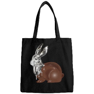 Discover Chocolate Easter bunny in a high-gloss chrome look Bags