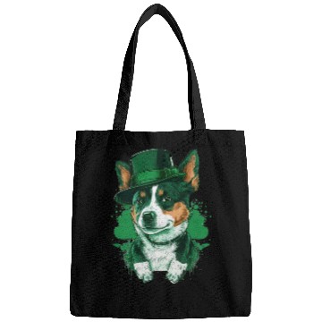 Discover Lucky Pup St. Patricks Day for Dog Lovers. Bags