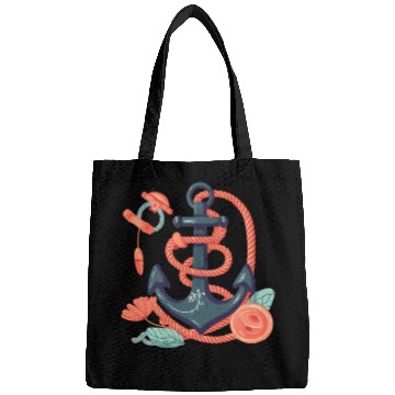 Discover Awesome Anchor Comic Style Maritime Adventure Bags