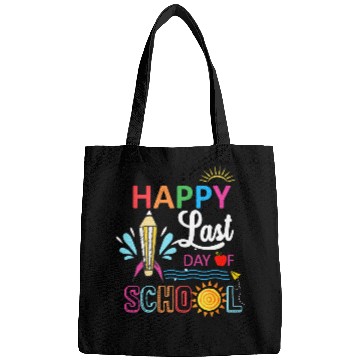 Discover Happy Last Day Of School Teacher Boys Girls Kids Bags