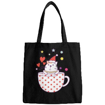 Discover Love Cat Xmas Bags
