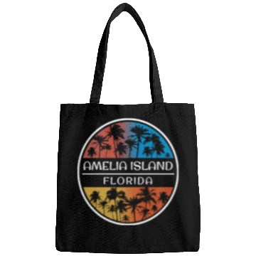 Discover Amelia Beach Florida Stylish Vacation Souvenir Bags