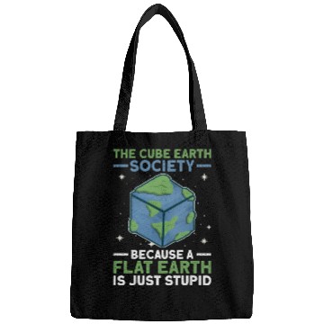 Discover The Cube Earth Society Earth Planet Space Lover Bags