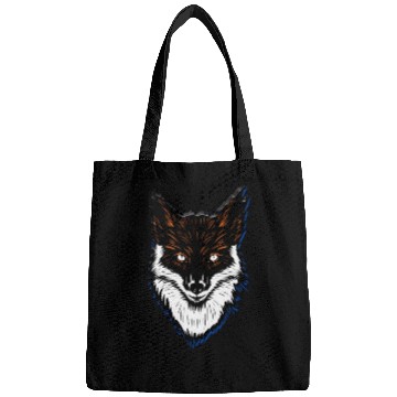 Discover Vector illustration of fox head Bags classique