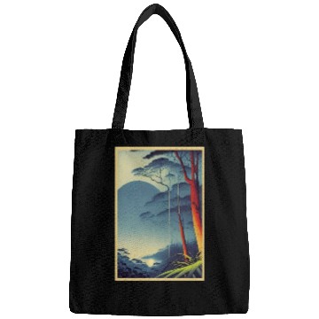 Discover Get Closer to Nature with Rainforest Night Poster Bags