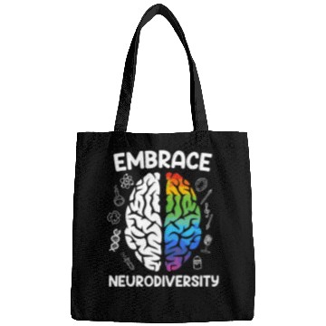 Discover Autism Embrace Neurodiversity Autistics Bags