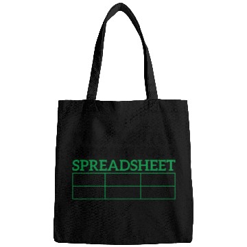 Discover I'm silently judging your spreadsheet Data Analyst Bags