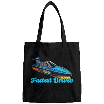 Discover Drag Boat Racing Racer Speed Motor Boat Driver Bags