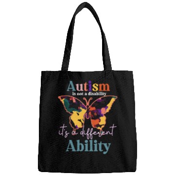 Discover Autism is not a disability Teacher Bags