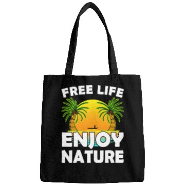 Discover Free Life Enjoy Nature Bags