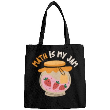Discover Math Is My Jam Mathematics Teacher Nerd Student Bags