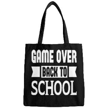 Discover Game Over Back To School Bags