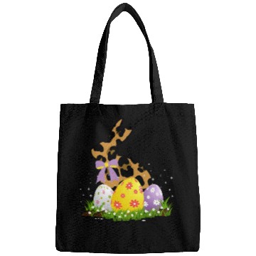 Discover Easter Bunny Leopard Easter egg Rabbit Easter Day Bags