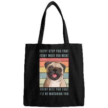 Discover Every Bite You Take - Pug Bags