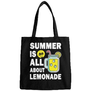 Discover Lemonade Lover Summer Quote Bags