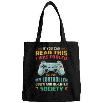 Discover Video Game Retro Vintage Gaming Lover Bags