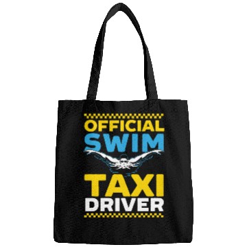 Discover Official Swim Taxi Driver Taxi Taxicab Cab Driver Bags