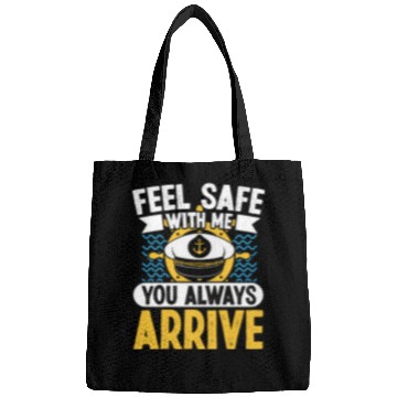 Discover Ship captain feel safe you always arrive boat Bags