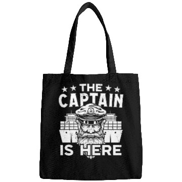 Discover Ship captain captain is here boat owner sailing Bags