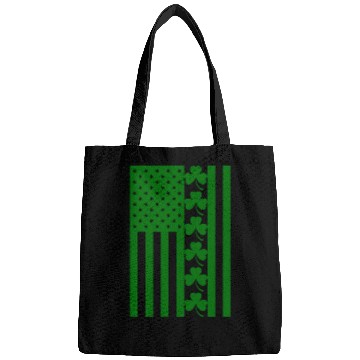 Discover St Patricks Day American Flag Bags
