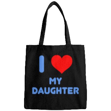Discover I Love My Daughter Bags