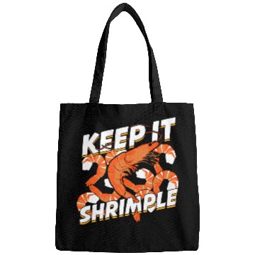 Discover Keep It Shrimple Shrimp Seafood Lover Bags