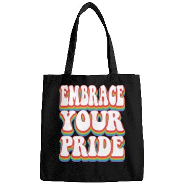 Discover Embrace Your Pride - Pride Rainbow LGBTQ+ Bags