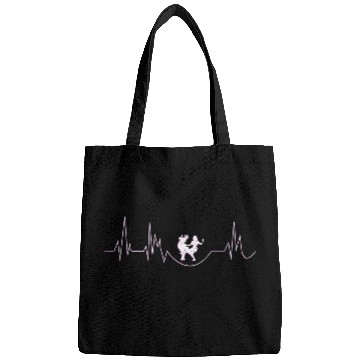 Discover Swing Dancing Heartbeat Swing Dance For Men Bags