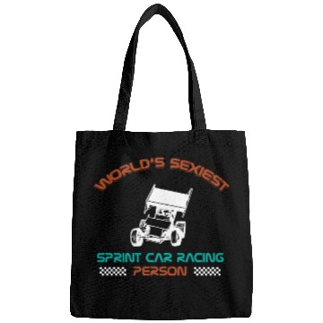 Discover Sprint Car Racing, sprint car, dirt track racers Bags