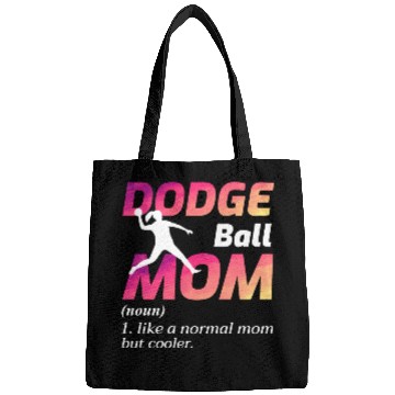 Discover Dodgeball Mom Mothers day Funny Bags
