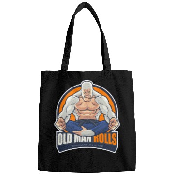 Discover Old Man Rolls Gorilla Jiu Jitsu Fighter Bags