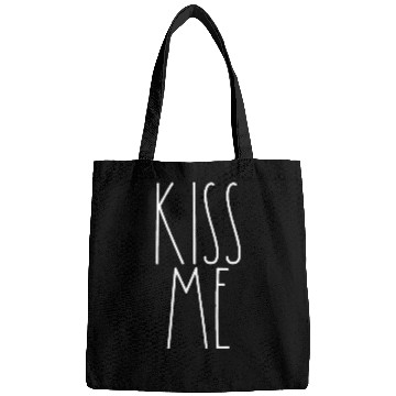 Discover Kiss Me White Rae Dunn Inspired Minimalist Decor Bags