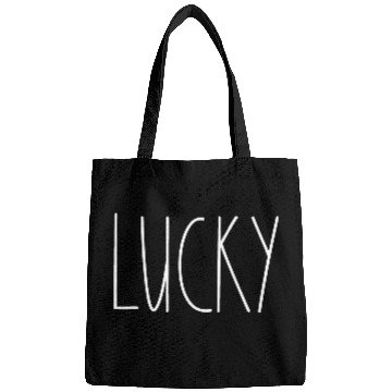 Discover Lucky White Rae Dunn Inspired Minimalist Decor Bags