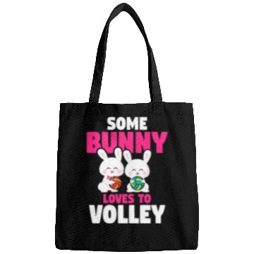 Discover Easter Volleyball Bunny Holiday Rabbit Sport Bags