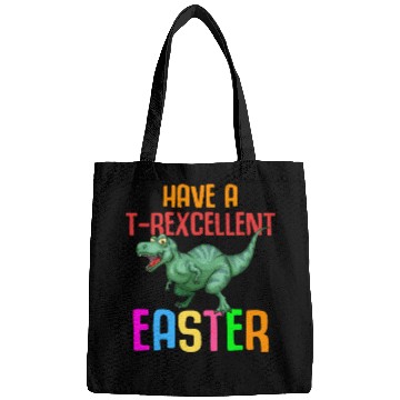 Discover Easter T-rex Dinosaur Rabbit Easter Bunny Holiday Bags