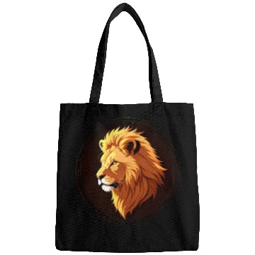 Discover Lion logo Bags