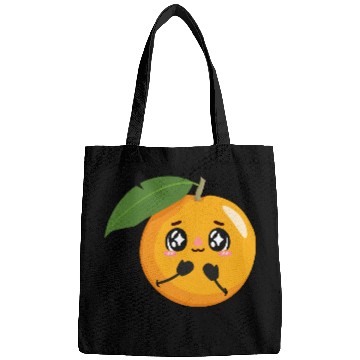 Discover Cute Orange - Funny Fruits Design Bags