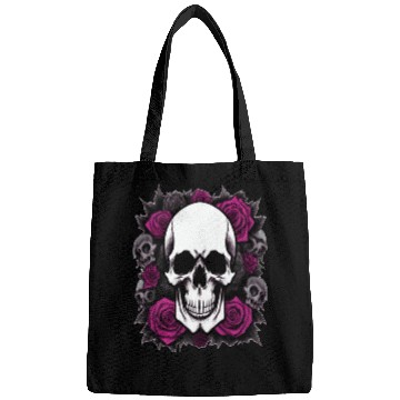 Discover Los Angeles Mexican sugar skull Bags