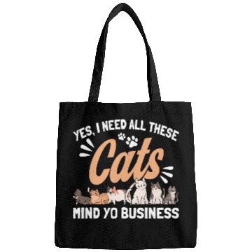 Discover I Need All These Cats Cat Owner Cats Bags