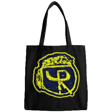 Discover Navy & Yellow Logo "El Conure" Bags